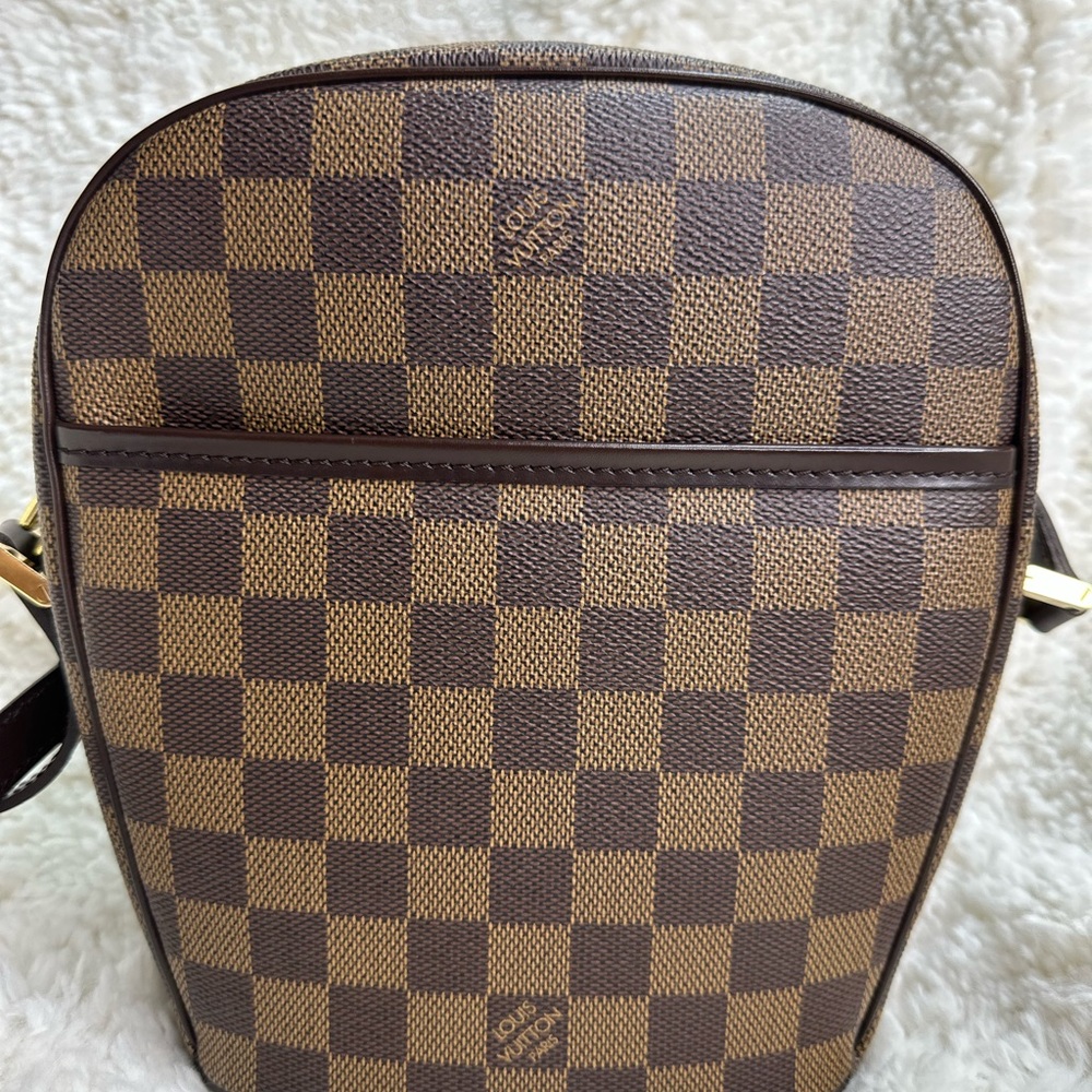 Louis Vuitton Damier Ipanema Brown Crossbody Bag